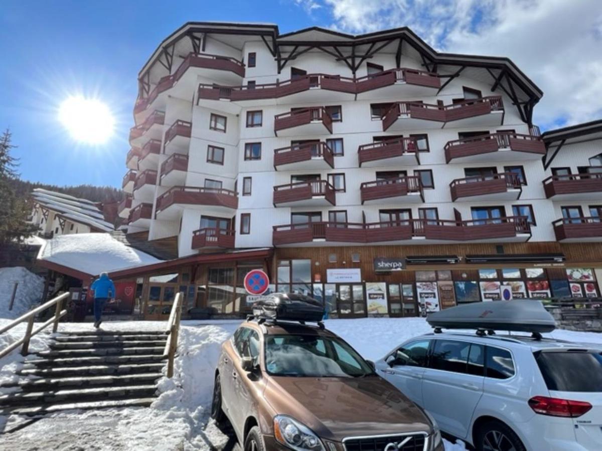 Appartement La Tania 2 Pieces Garage Dans Chalet Pied Pistes Exteriör bild